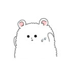 ふわぽめくまのぽやみちゃん（個別スタンプ：17）