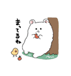 ふわぽめくまのぽやみちゃん（個別スタンプ：28）