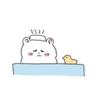 ふわぽめくまのぽやみちゃん（個別スタンプ：34）
