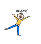 スリーヘアーくん（個別スタンプ：15）