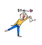 スリーヘアーくん（個別スタンプ：16）