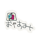 小1娘の落書きスタンプ（個別スタンプ：24）