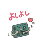 ゆるっとかわいいコンピュータフレンズ（個別スタンプ：32）