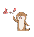 かわうそのほむちゃん2（個別スタンプ：1）
