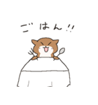 かわうそのほむちゃん2（個別スタンプ：4）