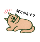 しゃくれネコでやんす（個別スタンプ：2）