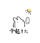 ウサギサンのLINEスタンプ（個別スタンプ：4）
