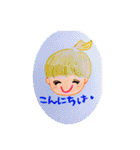 カラフルでいこう（個別スタンプ：4）