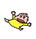 三角眉毛のうーちゃん1（個別スタンプ：5）