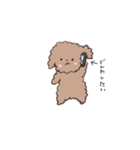 ふわふわかわいいいぬ（個別スタンプ：7）