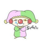 ピエロのロットちゃん（個別スタンプ：3）