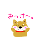家のこんちゃん（個別スタンプ：4）