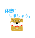 家のこんちゃん（個別スタンプ：10）