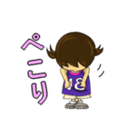 ビブスちゃんがんばれ（個別スタンプ：15）