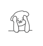 眉毛犬3（個別スタンプ：7）