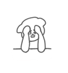 眉毛犬3（個別スタンプ：8）