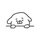 眉毛犬3（個別スタンプ：13）
