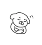 眉毛犬3（個別スタンプ：14）
