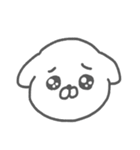 眉毛犬3（個別スタンプ：17）