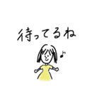 日常会話 手書き2（個別スタンプ：2）