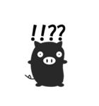 黒ぶたのスタンプ（個別スタンプ：29）