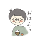 ぼくといぬ（個別スタンプ：3）