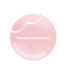 Congratulations baby  Stickers（個別スタンプ：10）