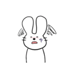 うさぎの何でもない日常（個別スタンプ：1）