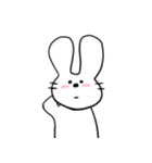 うさぎの何でもない日常（個別スタンプ：7）