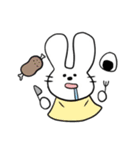 うさぎの何でもない日常（個別スタンプ：10）