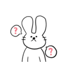 うさぎの何でもない日常（個別スタンプ：12）