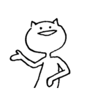 どんな時も笑顔なネコ（個別スタンプ：8）
