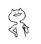 どんな時も笑顔なネコ（個別スタンプ：10）