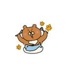 くまの日常(くますけ)（個別スタンプ：6）