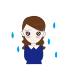 可憐な瞳☆感情（個別スタンプ：15）
