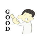 丸刈り坊やの日常（個別スタンプ：6）