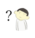 丸刈り坊やの日常（個別スタンプ：8）