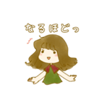 絵本みたいな女の子（個別スタンプ：19）