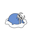 青おにスタンプ（個別スタンプ：9）