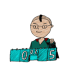 卓球男子無茶サービス（個別スタンプ：5）