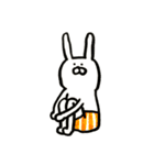 無愛想しまパンうさP（個別スタンプ：37）