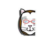 眼鏡猫 0504（個別スタンプ：38）