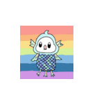 毎日使える！ぷくぷく文ちゃんのスタンプ（個別スタンプ：24）
