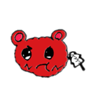 ふわくま クランチ（個別スタンプ：2）
