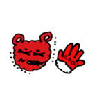 ふわくま クランチ（個別スタンプ：13）