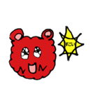 ふわくま クランチ（個別スタンプ：21）