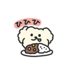 ふわモコのふわふわ日常生活（個別スタンプ：4）