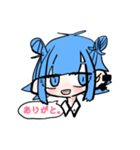 おりきゃらちゃんスタンプ第2弾(クロ君)（個別スタンプ：1）