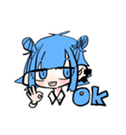 おりきゃらちゃんスタンプ第2弾(クロ君)（個別スタンプ：3）