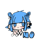 おりきゃらちゃんスタンプ第2弾(クロ君)（個別スタンプ：4）